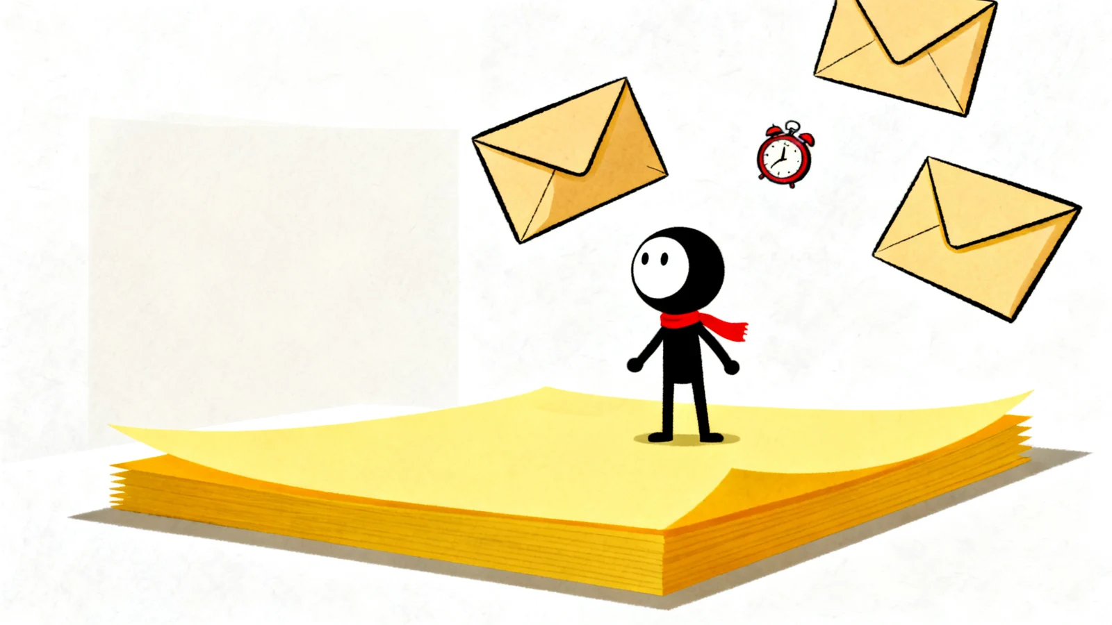 Stick figures AI-generated style example